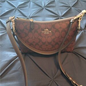 Coach Oxblood Shoulder or Crossbody bag
